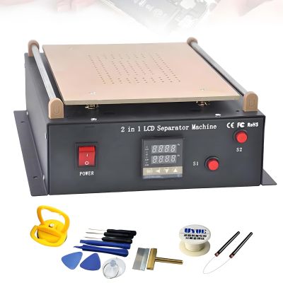 19 * 29cm LED Digital Display Repair Machine, 600W Screen Repair Separator, Temperature Range: 50~180, for Repairing Mobile Phones Below 17 Inches