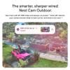Google Nest Cam Outdoor (Wired, 2nd Gen) - Security Camera with 2K Video and Gemini, Night Vision, 2-Way Audio - Works with Google Home - 2025 Model - Hazel view 2