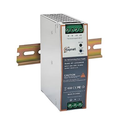 120W 24V Din Rail Mount Power Supply AC-DC Industrial Power Adapter