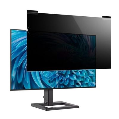 JC JCSKY 24 Inch Magnetic Computer Privacy Screen Filter, Anti Blue Light Glare Screen Protector for 16:9 Widescreen Monitor, Anti Spy Screen Protector Panel