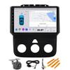 RONGJI Radio for Dodge Ram 1500 2500 3500 2013-2018 Manual AC 2+32GB 8Core Android Car Stereo 9" Touch Screen Built-in Car-Play Android Auto/GPS Navigation/SWC/ASP/AHD Camera view 1