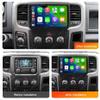 RONGJI Radio for Dodge Ram 1500 2500 3500 2013-2018 Manual AC 2+32GB 8Core Android Car Stereo 9" Touch Screen Built-in Car-Play Android Auto/GPS Navigation/SWC/ASP/AHD Camera view 2