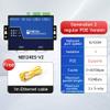 2 Channel RS485 RS232 RS422 to Ethnernet Serial Server NB124-V2 Modbus UDP MQTT HTTP Gateway Watchdog Industrial Grade (POE) view 2
