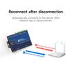2 Channel RS485 RS232 RS422 to Ethnernet Serial Server NB124-V2 Modbus UDP MQTT HTTP Gateway Watchdog Industrial Grade (POE) view 3
