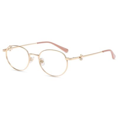 Firmoo Elegant Reading Glasses for Women Blue Light Blocking Metal Frame with Bow, Anti Glare, 0.5 to 3.0 Magnification, Lightweight (Gold, Silver, Black)