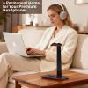 Vruelia Walnut Wood Headphone Stand with Pen Holder view 4