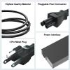 120W 19.5V 6.15A Power Supply 710415-001 L41856-001 Fit for HP USB-C Dock G5 5TW10UT 5TW10AA 5TW10AA#ABB 5TW10UT#ABA Universal Dock G2 5TW13AA HP Docking Station L41856-001 Power Cord view 2