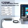 120W 19.5V 6.15A Power Supply 710415-001 L41856-001 Fit for HP USB-C Dock G5 5TW10UT 5TW10AA 5TW10AA#ABB 5TW10UT#ABA Universal Dock G2 5TW13AA HP Docking Station L41856-001 Power Cord view 3