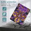 ETLKJVBL for Samsung Galaxy Tab S10 FE/ S9 FE Case, Auto Sleep/Wake, Cross with Purple Roses Multiple Angles Viewing Folio Stand Case for Samsung Galaxy Tab S9 11 Inch 2023 view 3