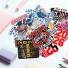 10 Pcs Class of 2026 Senior Stickers Pack Vinyl Waterproof Graduation Stickers, Decals for Laptop, Water Bottle, Scrapbook, High School & College Seniors 2026 (Senior 5, 2 Inch) view 2