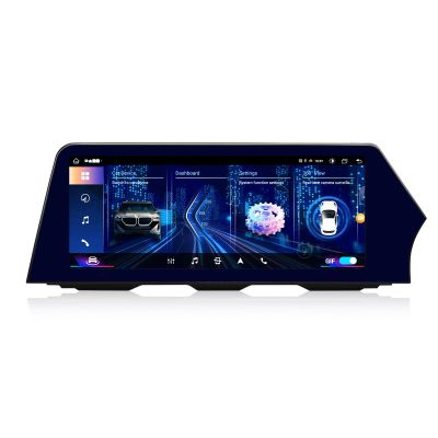 12.3-inch car Radio, Stereo, GPS Navigation Suitable for BMW 5 Series (CIC System) Right peptide 11-12, Android 13.0 Wireless Player, CarPlay Auto Bluetooth, Original System retained,4+64G