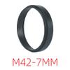 1pc M42x0.75 Focal Length Extension Tube Kits 3/5/7/10/12/15/20/30/40/50mm for Astronomical Photography for T Extending(Extend 7mm) view 2