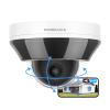 6MP Mini PTZ Dome PoE IP Camera Outdoor with 3X Optical Zoom, 2.8-8mm Motorized Varifocal Lens, Built-in Mic, Human/Vehicle Detection,PTZ IP Camera Compatible with Uniview, Blue Iris, NDAA Compliant view 1