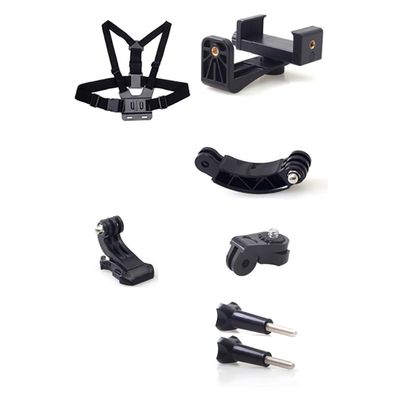 Chest Phone Holder with First Person Perspective for Outdoor Live Streaming, Fishing, and Sports Cameras GoPro (D)
