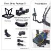 Chest Phone Holder with First Person Perspective for Outdoor Live Streaming, Fishing, and Sports Cameras GoPro (D) view 2