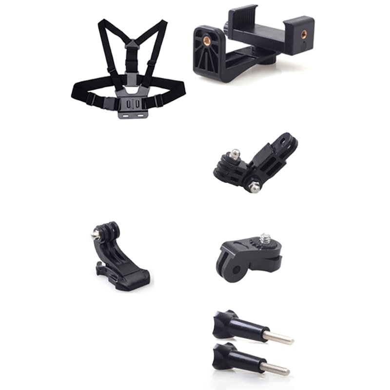 Chest Phone Holder with First Person Perspective for Outdoor Live Streaming, Fishing, and Sports Cameras GoPro (G)