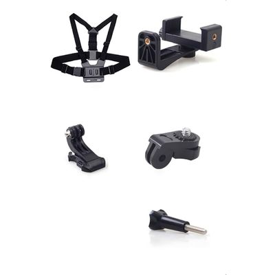Chest Phone Holder with First Person Perspective for Outdoor Live Streaming, Fishing, and Sports Cameras GoPro (C)
