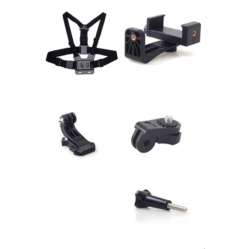 Chest Phone Holder with First Person Perspective for Outdoor Live Streaming, Fishing, and Sports Cameras GoPro (C)