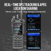 Radtel RT-950 Ham Radio 10W Walkie Talkie Long Range Handheld Two Way Radio, AM/FM/CB/SW/MW/LW Receive, GPS/APRS, Wireless Bluetooth Programming, NOAA, Spectrum Analyzer (with Programming Cable) view 3
