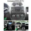 10" Car Stereo Radio with Wireless Carplay Android Auto Screen Car Stereo 10" HD Touch Screen Navigation Radio Vedio Player Bluetooth WiFi for Jeep-Compass-(2009-2017) view 2