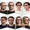 AIEYEZO Fashion Square Blue Light Glasses for Men Women Retro Thick Frame Blue Light Blocking Computer Glasses (Black) view 4