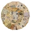 105 Retro Parchment Newspaper Stickers Laptop Hand Ledger Water Cup Mobile Phone Case Decoration DIY Stickers view 1