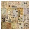 105 Retro Parchment Newspaper Stickers Laptop Hand Ledger Water Cup Mobile Phone Case Decoration DIY Stickers view 2