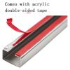 Cord Cover,Cord Covers for Wires on Floor, 1m Floor Cable Protector, Square Stainless Steel Wire Hider Cover,Self-Adhesive(B,50x25mm) view 4