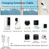 16 FT Camera Charger Cable, Suction Cup Mount Compatible with Blink Mini, 2 Pack view 3
