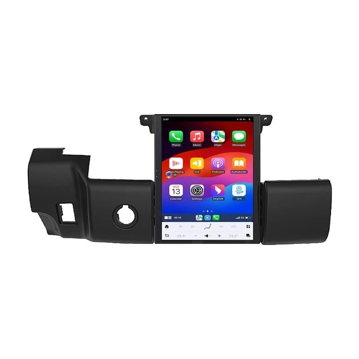 10.4 Inch Android 13 Car Radio Dual System for Land Range Rover Sport L320 2009 2010 2011 2012 2013 Auto Stereo Multimedia Video Player GPS Navigation Carplay WiFi 4G (for Denso Host, Black)