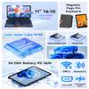 BNCF 11 inch 2-in-1 Laptops, Win 11 Touchscreen PC Compatible with Twin Lake N150, 12GB RAM 256GB SSD, 1920x1200 IPS FHD Tablet USB-C/HDMI WiFi 6 with Magnetic Keyboard and Kickstand view 2