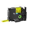 GREENCYCLE Extra Strength Label Tape TZe-S641 18mm 0.7" Laminated Yellow Compatible for Brother P-Touch TZeS641 TZ-S641 TZe TZ 3/4 inch Black on Yellow Label Tape for PTD400 PTD410 PTD600 view 1