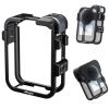 Ferbao Camera Cage for DJI Osmo 360,Metal Case Protective Frame Mount for DJI Osmo 360 (Black) view 1