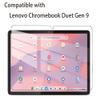 2 Pack Tempered Glass Screen Protectors Compatible with Lenovo Chromebook Duet Gen 9, 11 inch Full Coverage,Anti Scratch, Bubble Free, 9H Hardness view 2