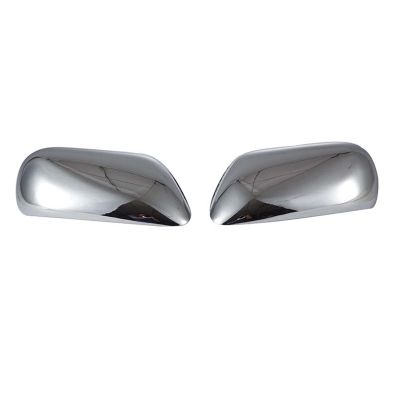 Chrome Wing Mirror Covers Door Side Mirror Caps Compatible for Jaguar XJ X300 X308 & XK XK8 XKR X100