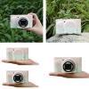 Btgghytr Portable PU Leather Case Camera Bag Cover for SX740/730 Pouches with Shoulder view 2