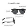 DPVR G2 Smart Glasses Bluetooth Sunglasses with Speakers  Touch Control Bluetooth Glasses for Men & Women, UV400, IPX4 view 2
