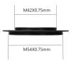 1pc M42 to M54 Threads Converter Double Sides Male Screw Mount Conversion Adapter Telescope Accessories with 0.75 Thread(5PCS) view 2