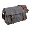 BaotyJie Camera Bag DSLR Camera Storage Case Canvas Fashion Zipper Closure Shockproof Lens and Accessories Organizer for Photographers, Dark Grey view 1
