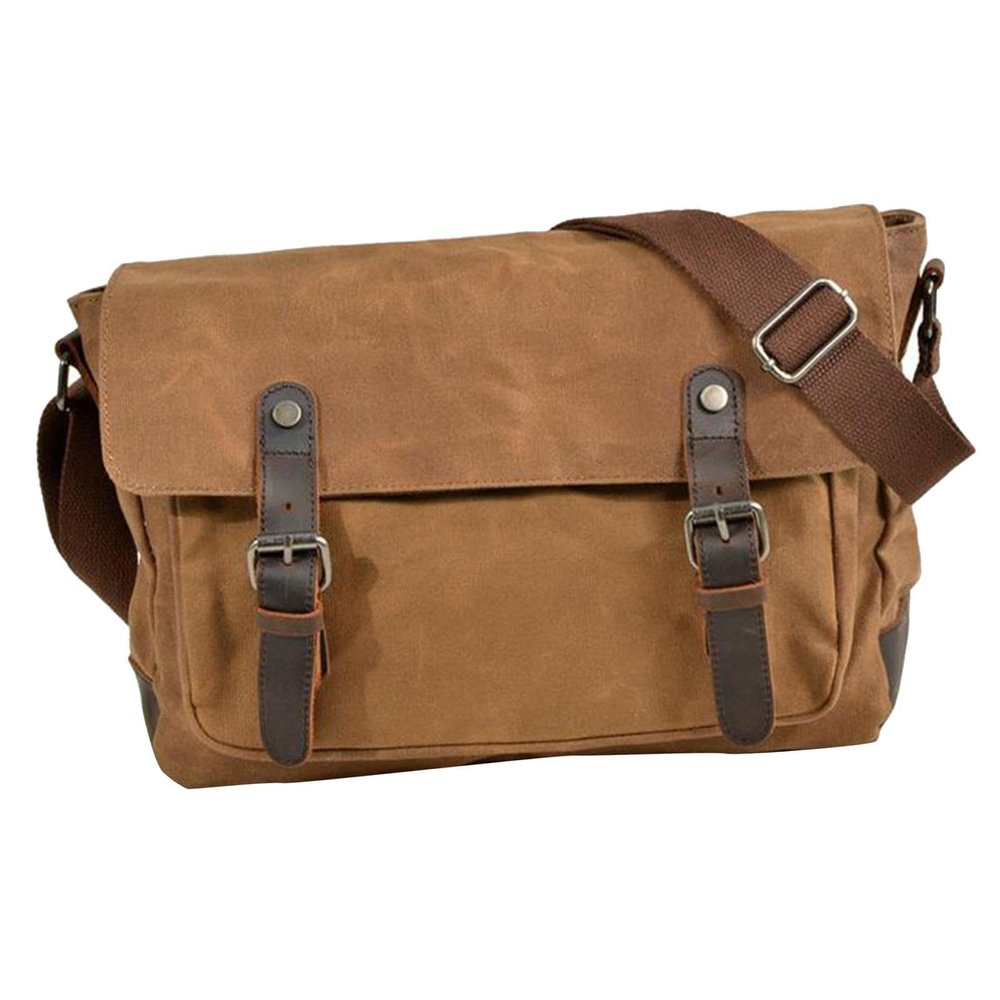 BaotyJie Camera Bag DSLR Camera Storage Case Canvas Fashion Zipper Closure Shockproof Lens and Accessories Organizer for Photographers, Khaki