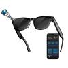 HAWAMI Smart Camera Glasses for Men & Women, Bluetooth Video Glasses with Open Ear Sound Mic & Speakers, Intelligent Touch,Magnetic Charging (Include Black Lens) view 1