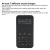FAUOSWUK Voice Changer Device, 3.5mm Voice Changer 8 Sound Effects Portable Sound Card Machine with Tuning Key for Phone Calls Gaming Computer Tablet view 3