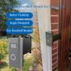 Doorbell Mount Compatible with Ring Doorbell, Extends Doorbell Mount for Brick Wall, Better Visibility and Angle Designed To Fit Compatible with Some Ring doorbell models (2-1/4") view 3