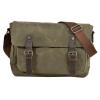 BaotyJie Camera Bag DSLR Camera Storage Case Canvas Fashion Zipper Closure Shockproof Lens and Accessories Organizer for Photographers, Green view 1