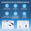 CHEOTIME Digital Human Interaction Microphone, Silver AEC AGC ANC 8 Array Omnidirectional Pickup Mic Supports 3.5mm Connector view 4