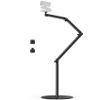 Camera Round Base Mount Desk Stand, Flexible Aluminum Photography Floor-Standing Light Monopod Stand Phone Holder with 1/4" 3/8'' 5/8'' Screw for DSLR Camera, Light, Webcam, Live Streaming, Vlogging view 1