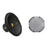 KICKER 50CWCD154 CompC 15", DVC, 4-ohm & 52GR15 Grill Bundle view 1