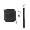 Jectse 360 Panoramic Camera Travel Protector Bag, Portable PU Leather Storage Bag with Wrist Strap, Rainproof Black view 1