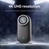 Bewinner 4K Mini Action Camera, Thumb POV Portable Body Cam, WiFi Connection, Magnetic Wearable Video Recording Camera for Bike Cycling, Pet, Vlogging view 3