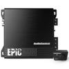 AudioControl EPIC500 Monoblock Amplifier Car Audio 500W RMS, Compact Class D Subwoofer Amplifier, Low Pass & Subsonic Filter, Epic Boost Bass Equalizer, Includes Bass Knob for Amp, Epicenter Link view 1
